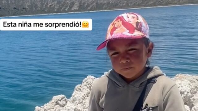 Niña de 10 años, la mejor guía de turistas en la Laguna de Alchichilca, Puebla