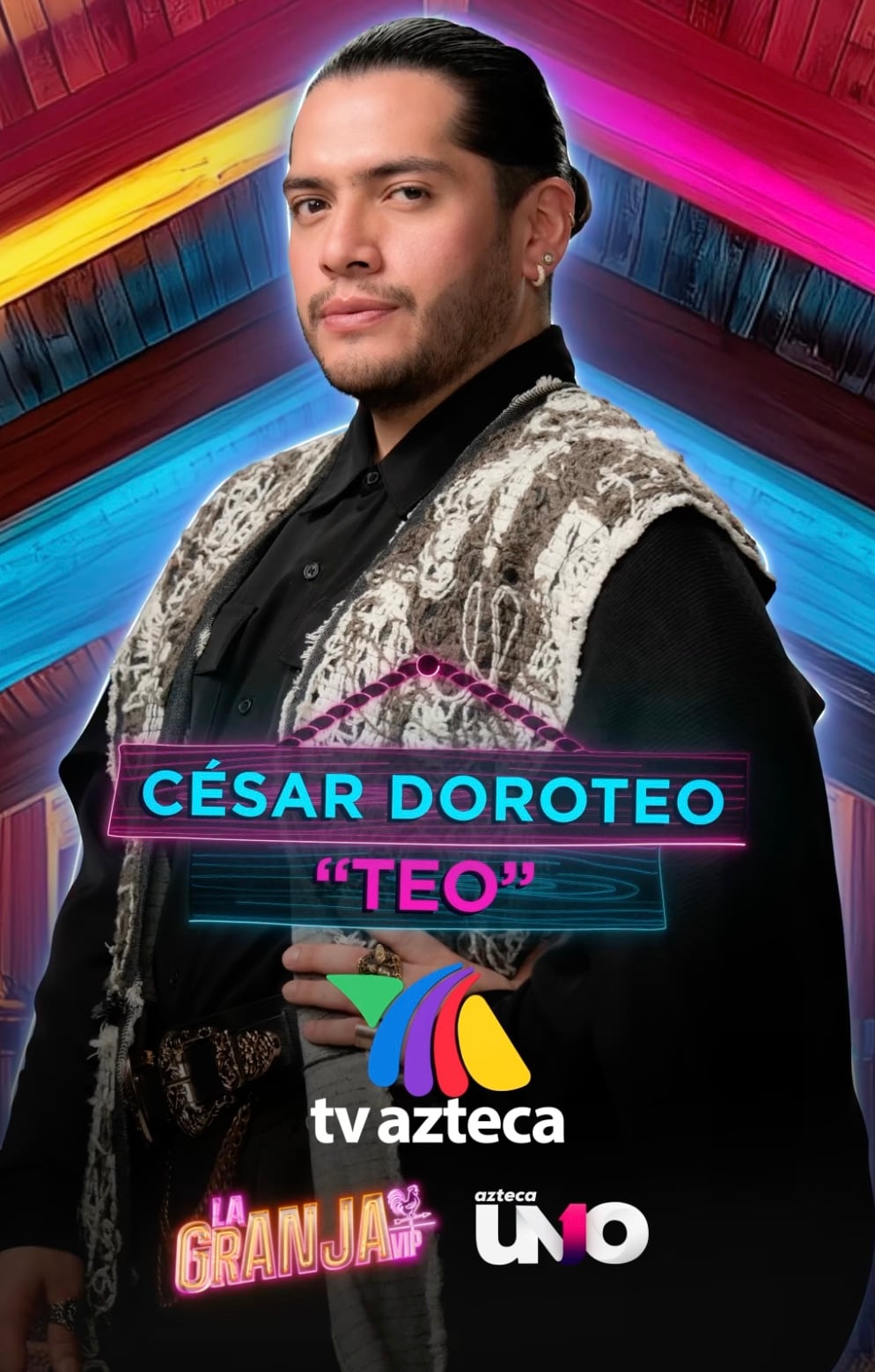 César Doroteo es el sexto confirmado para La Granja VIP