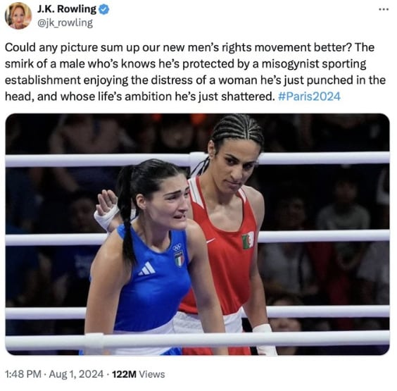 J.K Rowling borra tuits transfóbicos de su cuenta de X