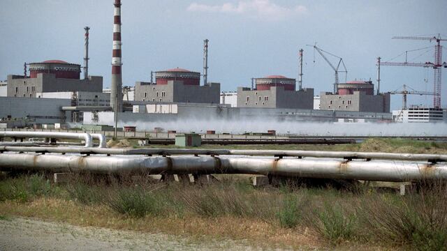 Rusia advierte de otro ataque con dron en la planta nuclear de Zaporiyia