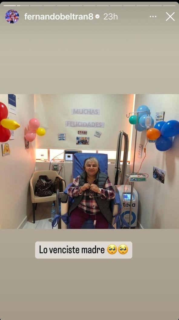 Mamá de Fernando Beltrán