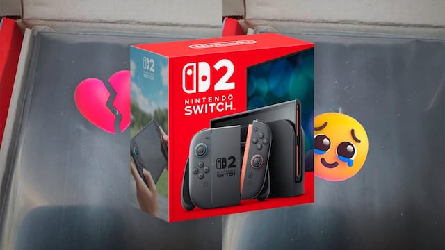 Paquetería arruina pantallas de consolas Nintendo Switch 2