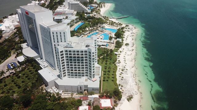 Playa de Cancún, Quintana Roo.