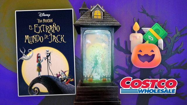 Coleccionable del El Extraño Mundo de Jack: la linterna de Jack Skellington en Costco