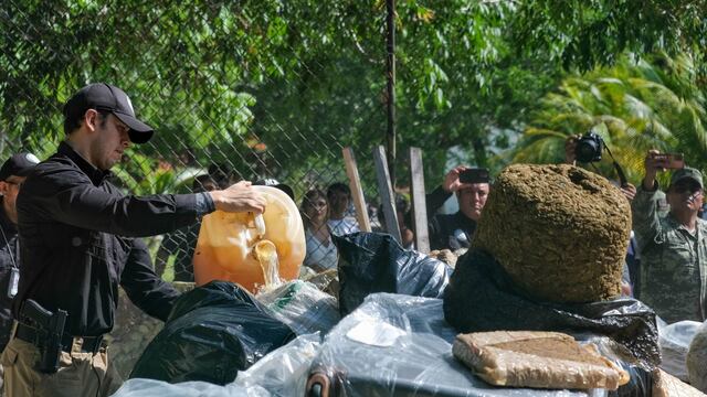 Mercancía de cárteles del narcotráfico en México