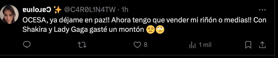 Los conciertos de Dua Lipa en México inspiran memes de gente endeudada por tantos artistas