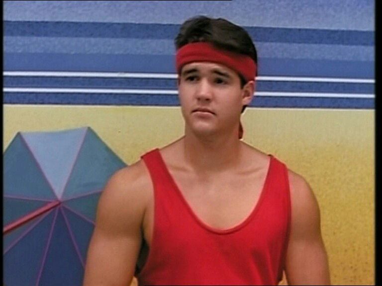 Austin St. John como Jason en los Power Rangers