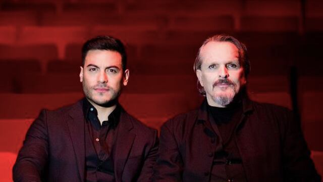 Carlos Rivera y Miguel Bosé