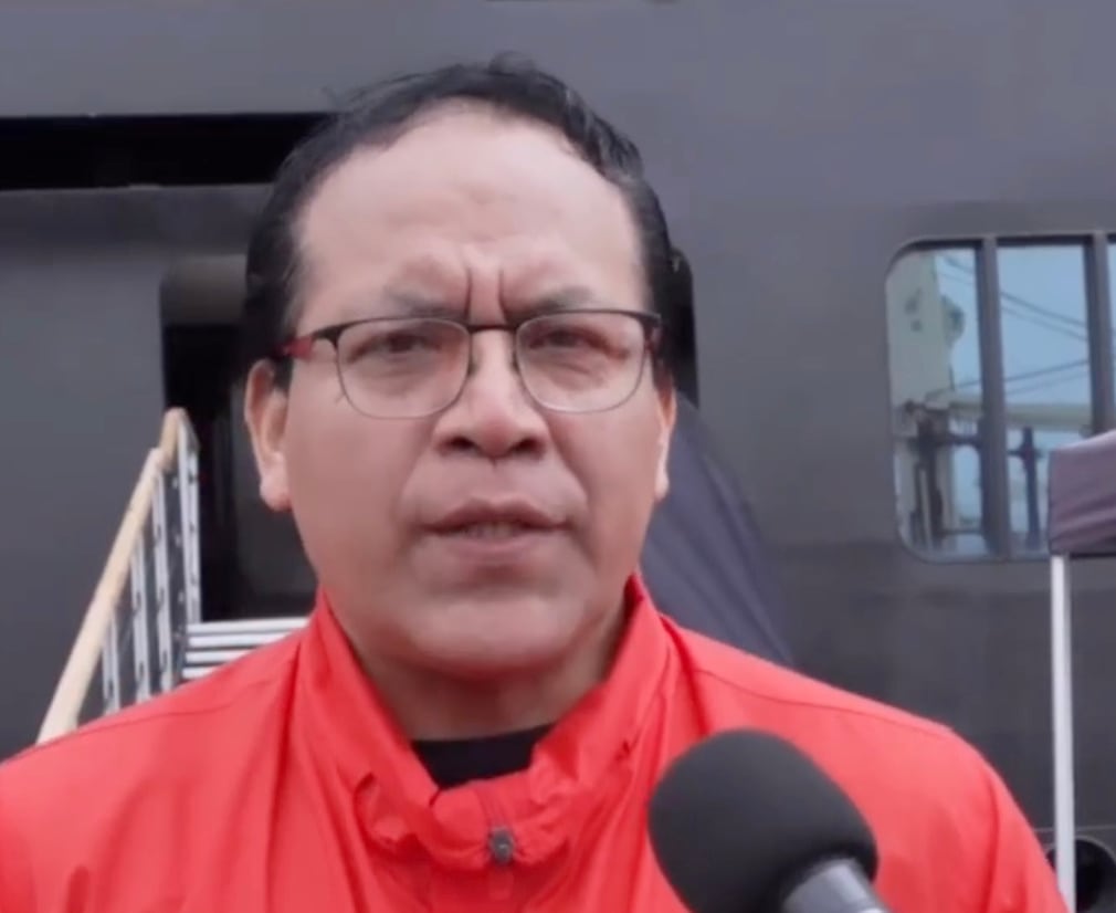 Roberto Sánchez, candidato a la presidencia de Perú