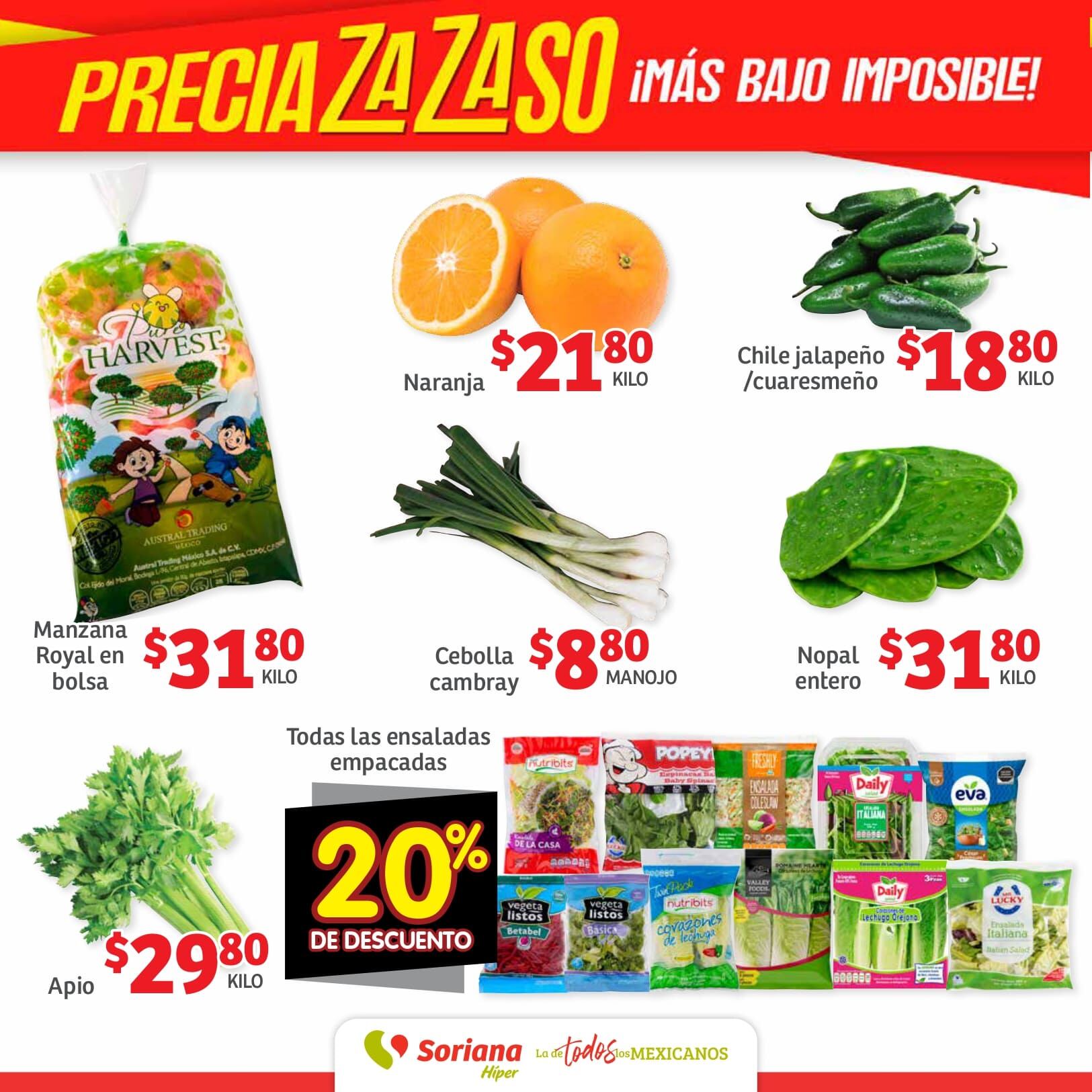 Ofertas Soriana fin de semana 9 a 12 de febrero 2024
