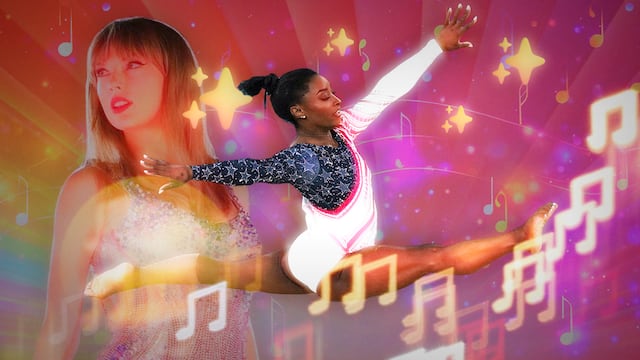 Simone Biles conquistó con canción de Taylor Swift en su rutina de piso