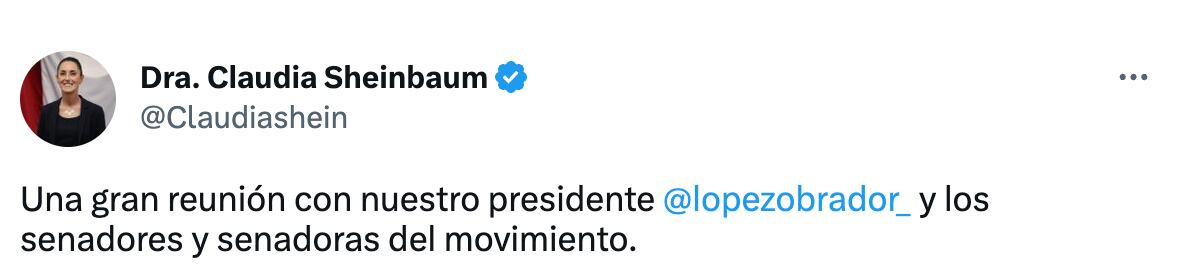 CELEBRAN REUNIÓN ENTRE AMLO, SENADORES Y CORCHOLATAS