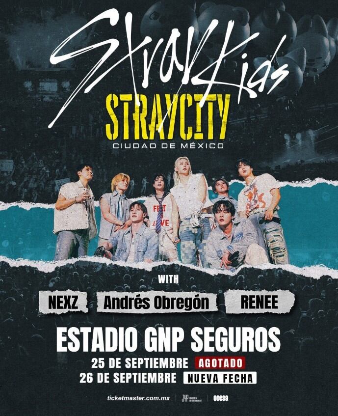 Stray Kids en el Estadio GNP Seguros