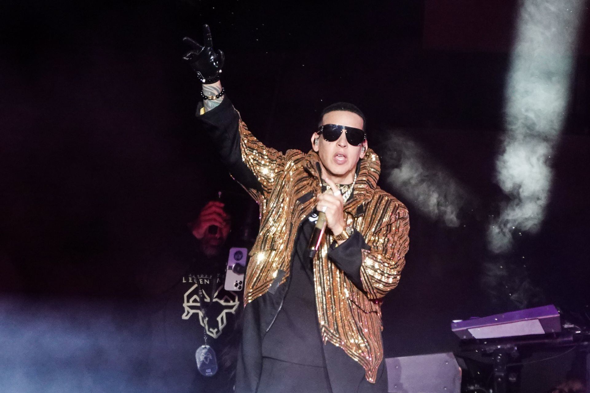 Daddy Yankee en su concierto en el Foro Sol en CDMX.