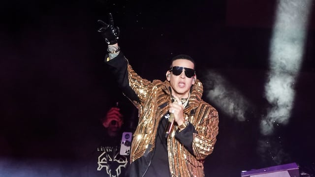 Daddy Yankee en su concierto en el Foro Sol en CDMX.