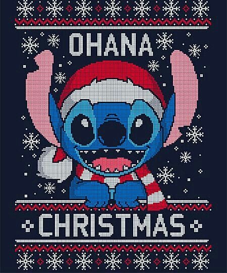 Tarjetas navideñas de Stitch