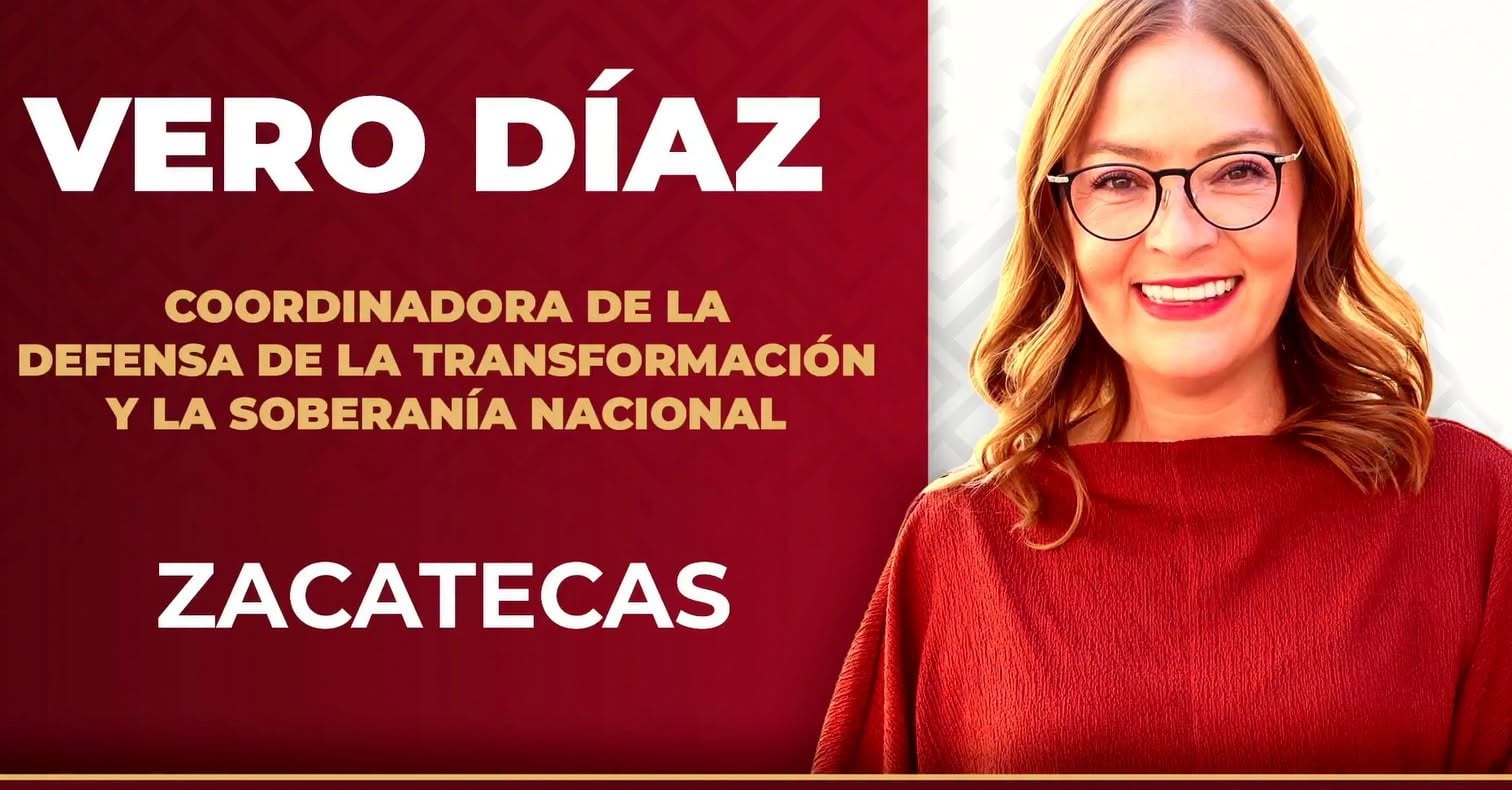 Morena elige a Verónica Díaz Robles como coordinadora de Zacatecas