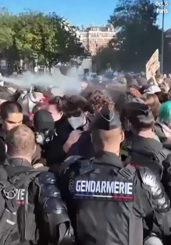 Protestas estudiantiles sacuden París por la falta de recursos educativos