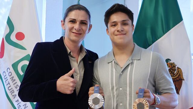 Osmar Olvera agradece a Ana Gabriela Guevara por apoyos recibidos