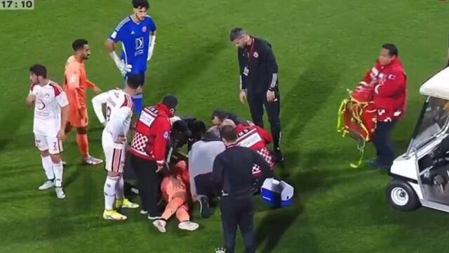 Andy Delort, exjugador del Club Tigres, convulsionó durante un partido de la liga de Qatar.