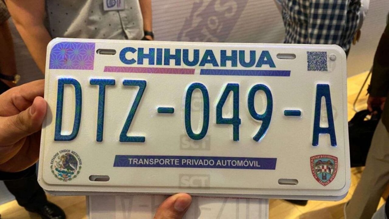 Diseños de placas en México