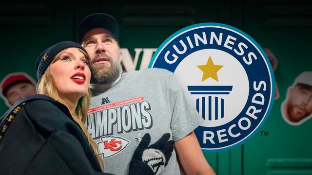 Taylor Swift y Travis Kelce tienen un récord Guinness en YouTube