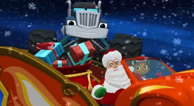 Maratón de Navidad de Paw Patrol con Blaze y los Monster Machines