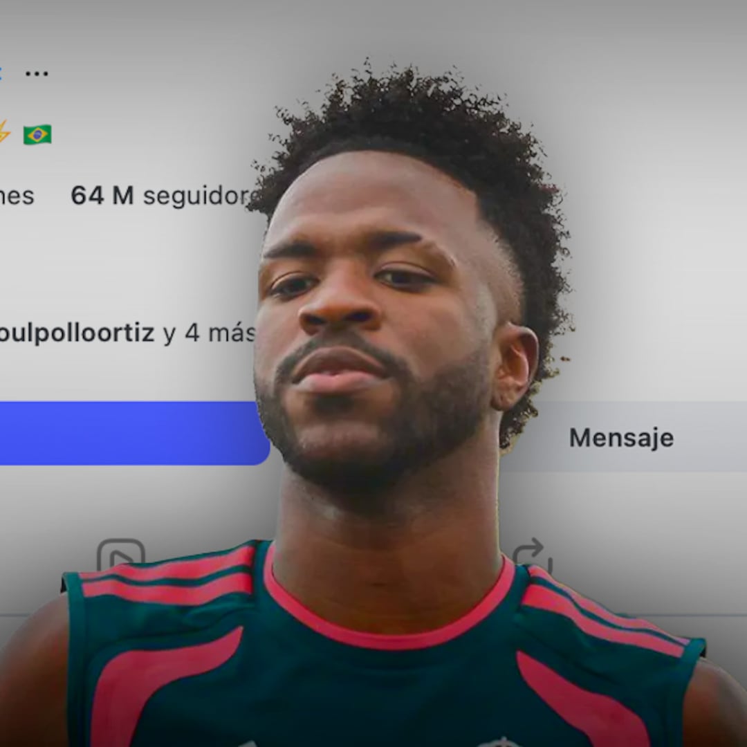 Vinicius Jr. “se esconde” en Instagram en plena negociación con el Real Madrid