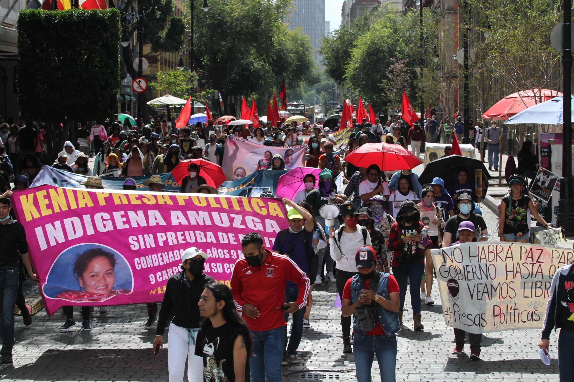 Marcha por la liberación de presos políticos