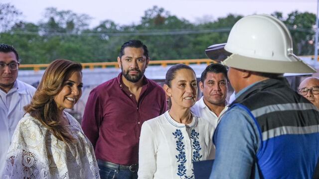 Claudia Sheinbaum y Mara Lezama visitan nuevo Hospital General en Quintana Roo