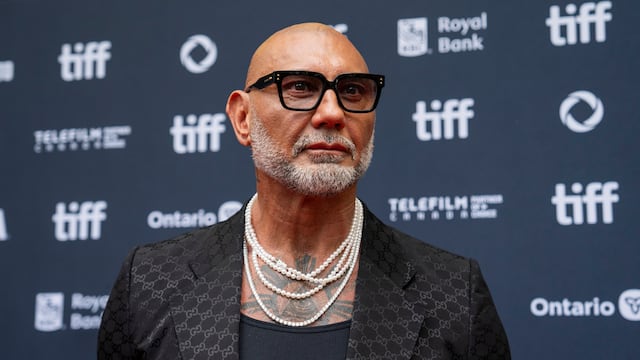 Dave Bautista en el Festival de Cine de Toronto.