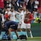 Selección de Futbol de Inglaterra derrota a la Selección de futbol de Alemania en octavos de final de la UEFA Euro 2021
