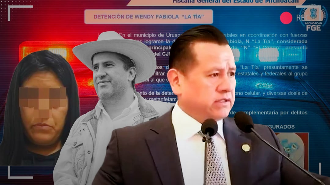 Fiscalía de Michoacán detiene a Wendy Fabiola por vínculo con “El Congo” en caso de homicidio de Manzo