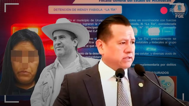 Detienen a Wendy Fabiola, 'La Tía', relacionada con homicidio de Carlos Manzo