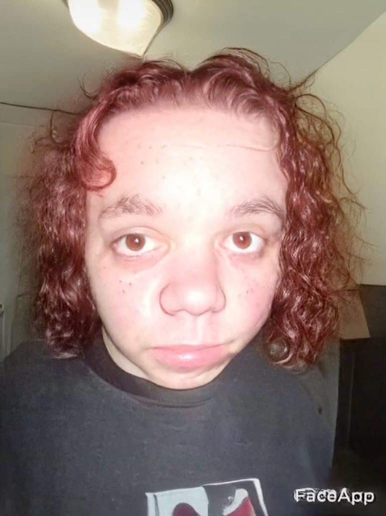 Cara editada para TikTok