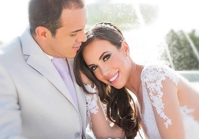 Cuauhtémoc Blanco y su esposa