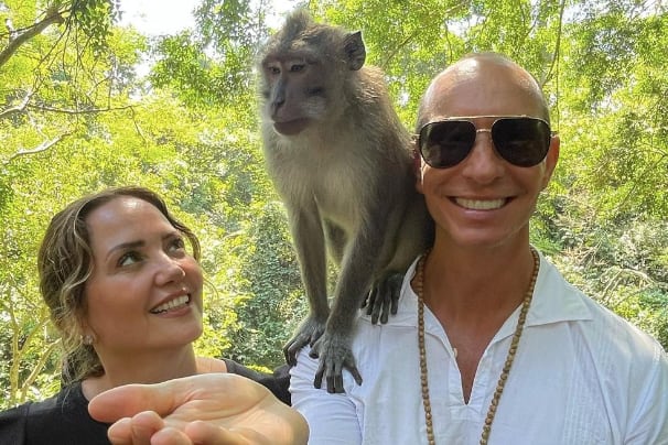 Andrea Legarreta y Erik Rubín