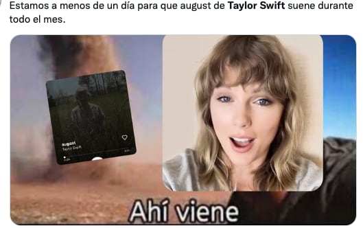 Memes august de Taylor Swift
