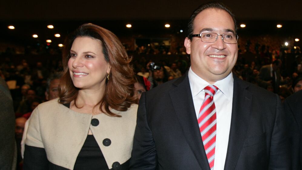 Desde la cárcel, Javier Duarte defiende la inocencia de Karime Macías, madre de sus hijos