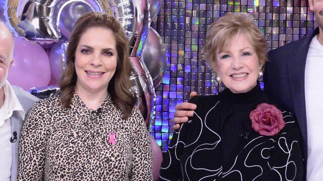 Ana María Alvarado y Maxine Woodside