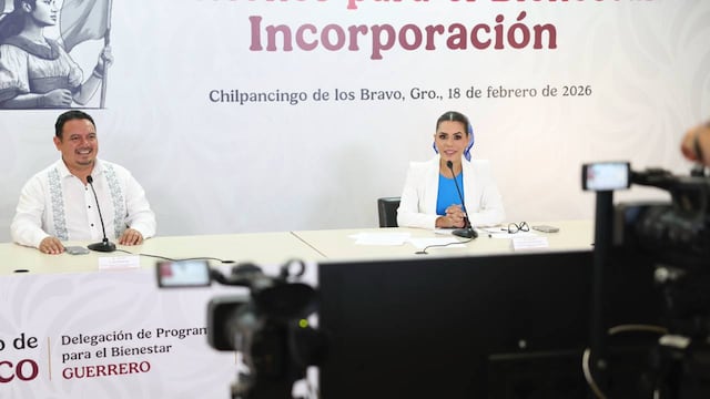 Evelyn Salgado llamó a mujeres y adultos mayores a registrarse en programas de Bienestar.
