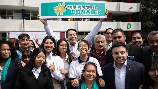 Mario Delgado destaca avances del Conalep en permanencia, aprendizaje e innovación educativa
