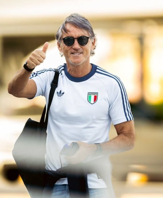 Roberto Mancini, exfutbolista y entrenador de Italia