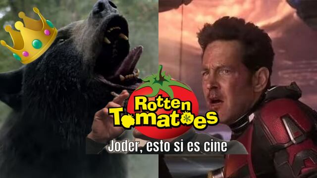 Cocaine Bear destroza a Ant-Man and the Wasp: Quantumania en Rotten Tomatoes