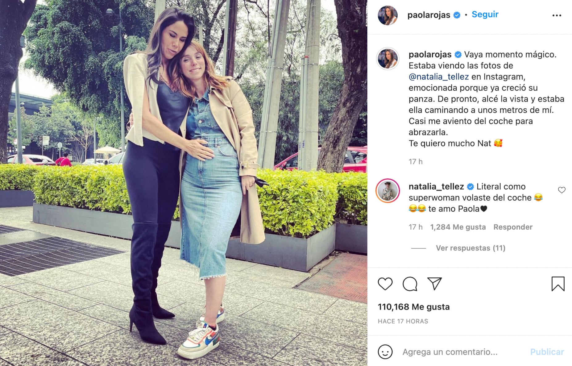 Paola Rojas y Natalia Téllez