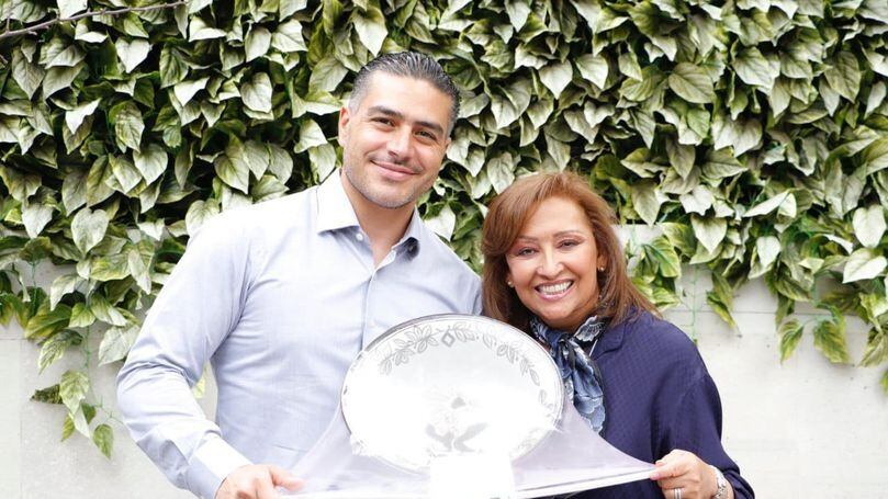 Lorena Cuéllar se reúne con Omar García Harfuch, próximo titular de la SSPC