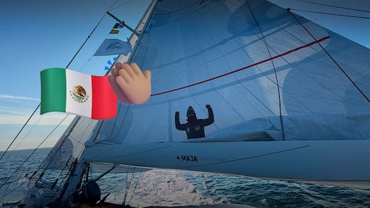 Los mexicanos que forman parte de la expedición de Sailing For Prosperity que cruza el Ártico
