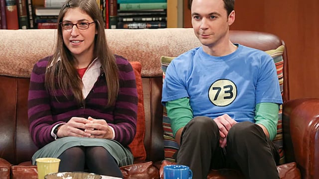 Sheldon y Amy en The Big Bang Theory