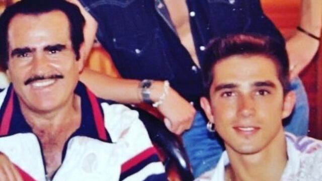 Vicente Fernández y Sergio Mayer