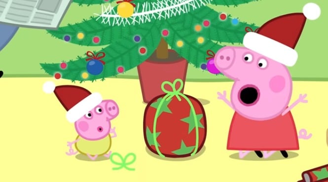 Capítulo Peppa Pig celebra la Navidad con bebé Alexander